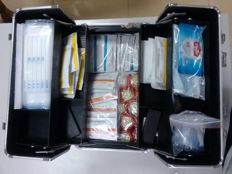 多功能毒品（pǐn）檢測工具箱 公安刑警（jǐng）檢驗測試卡 法醫現場勘（kān）查箱 警（jǐng）察（chá）檢驗（yàn）試劑 毒品檢